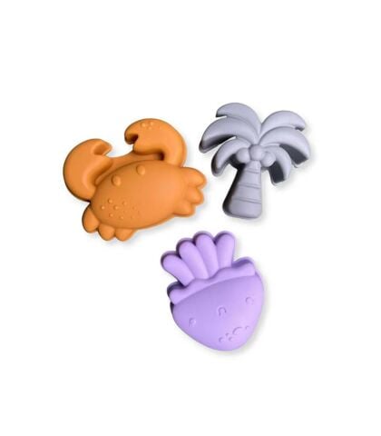 Swim Essentials Abstract Silikon Oyuncak Seti - Kova, Kürek ve 3 adet Kalıp