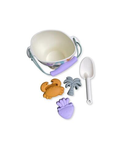 Swim Essentials Abstract Silikon Oyuncak Seti - Kova, Kürek ve 3 adet Kalıp