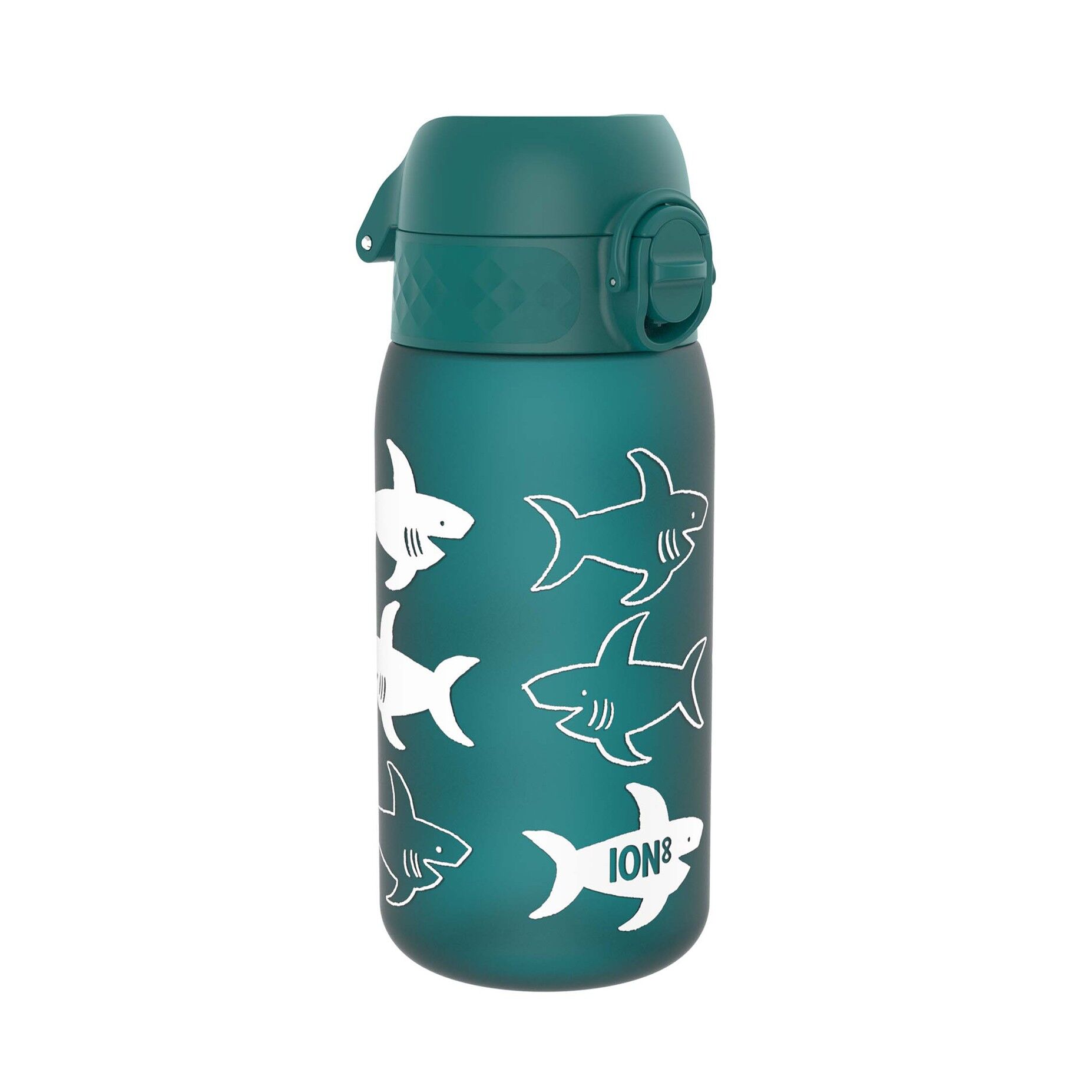 Ion8 - Çocuk Suluk - Köpekbalığı - 350 ml - Sızdırmaz - BPA İçermeyen