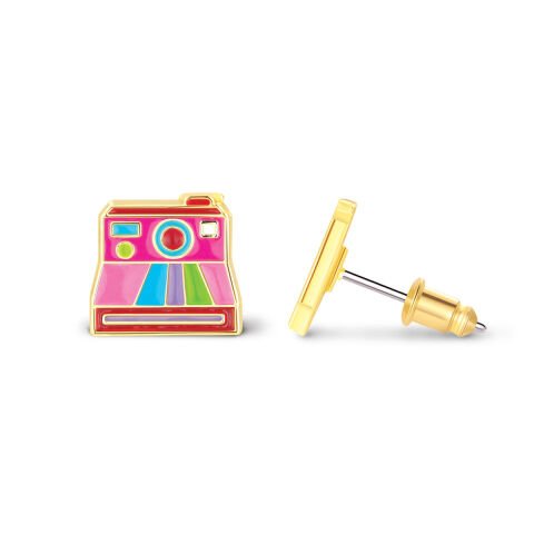 Cutie Studs / Küpe- Retro Camera