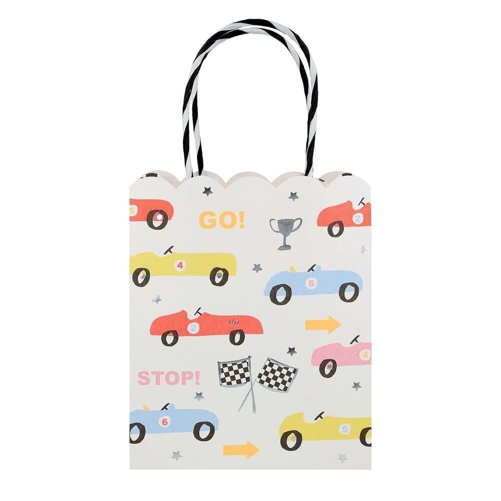 Meri Meri - Race Car Party Bags - Yarış Arabaları Parti Çantaları - 8'Li