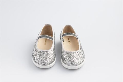 Merli&Rose Glare Babet Ayakkabı | Light Silver