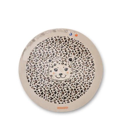 Swim Essentials Beige Leopard Fıskiyeli Mat 150cm