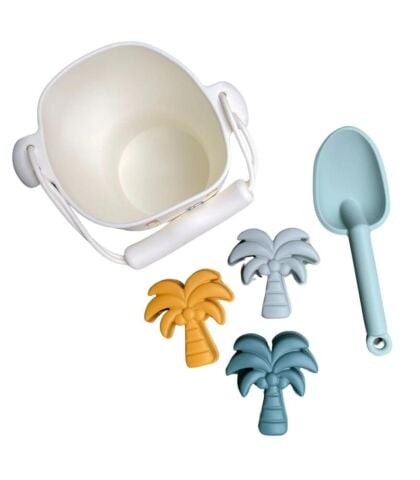 Swim Essentials Jungle Silikon Oyuncak Seti - Kova, Kürek ve 3 adet Kalıp