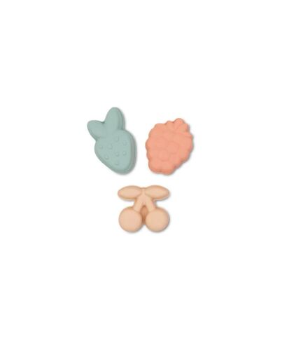 Swim Essentials Green Flowers Silikon Oyuncak Seti - Kova, Kürek ve 3 adet Kalıp