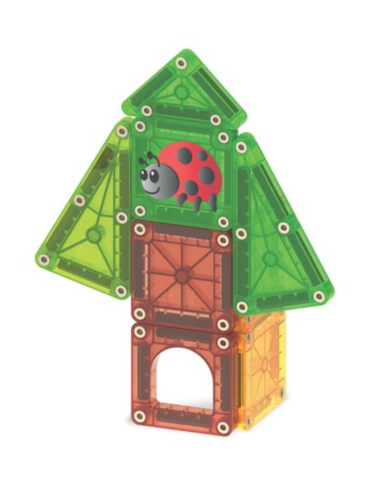 Magna-Tiles - Travel Set - Ağaç Ev - 24 Parça