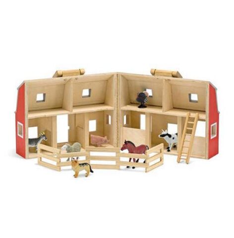 Melissa&Doug Ahşap Taşınabilir Çiftlik