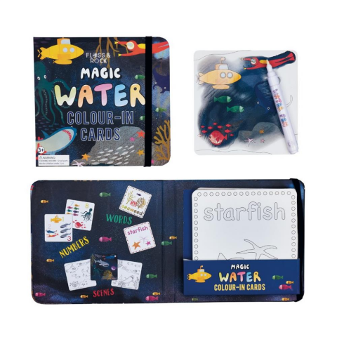 Floss & Rock Renk Değiştiren Water Magic Kartlar/Deep Sea