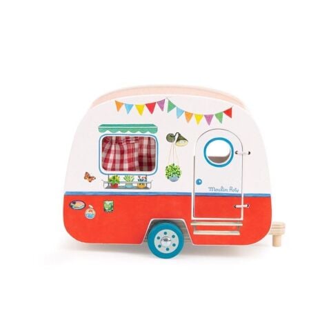 Moulin Roty - Ahşap Oyuncak - Karavan