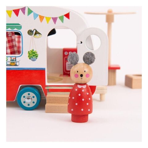 Moulin Roty - Ahşap Oyuncak - Karavan
