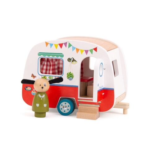 Moulin Roty - Ahşap Oyuncak - Karavan