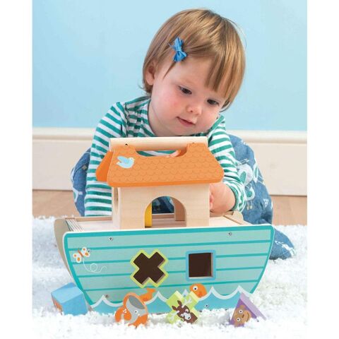 Le Toy Van Küçük Gemi Şekil Sınıflandırıcısı - Le Petit Ark