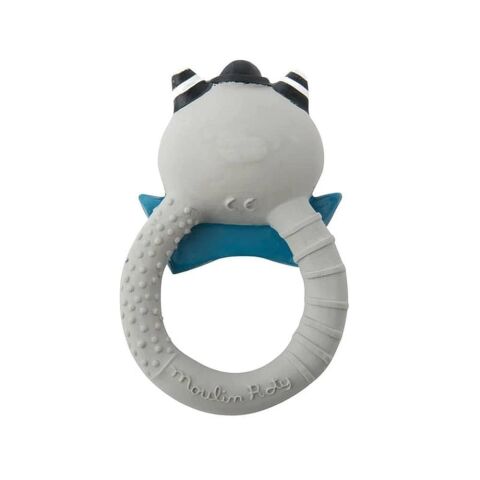 Moulin Roty -Diş Kaşıma Oyuncağı - Gri Kedi