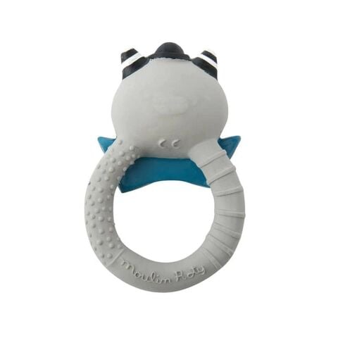 Moulin Roty -Diş Kaşıma Oyuncağı - Gri Kedi