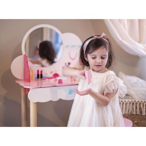 Janod Ahşap Makyaj Masası - Coiffeuse P'tite Miss