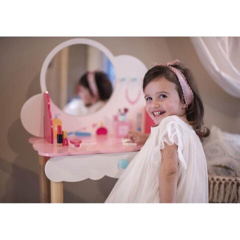 Janod Ahşap Makyaj Masası - Coiffeuse P'tite Miss