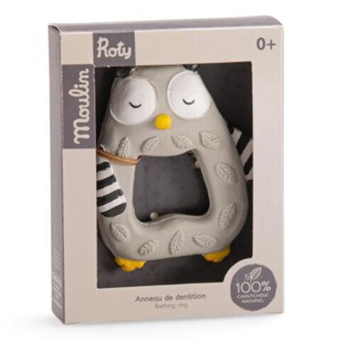 Moulin Roty - Diş Kaşıma Oyuncağı - Baykuş