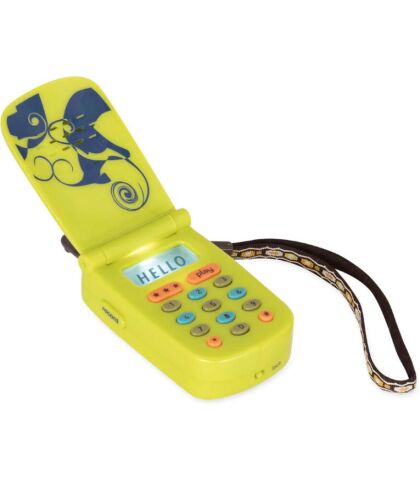B.Toys Hellophone Ses Kayıtlı, Müzikli Telefon - Yeşil