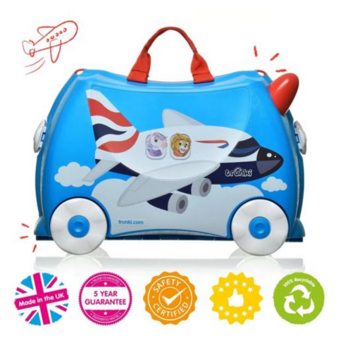 Trunki Çocuk Bavulu - Uçak - Amelia