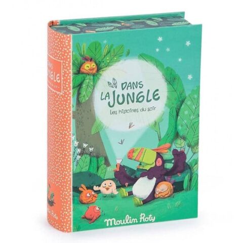 Moulin Roty - Projeksiyonlu Hikaye Kitabı - Tropikal Hayvanlar