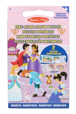 Melissa and Doug Mıknatıslı 2x15 Yapboz Seti - Prenses