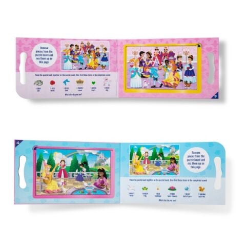Melissa and Doug Mıknatıslı 2x15 Yapboz Seti - Prenses