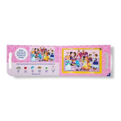 Melissa and Doug Mıknatıslı 2x15 Yapboz Seti - Prenses