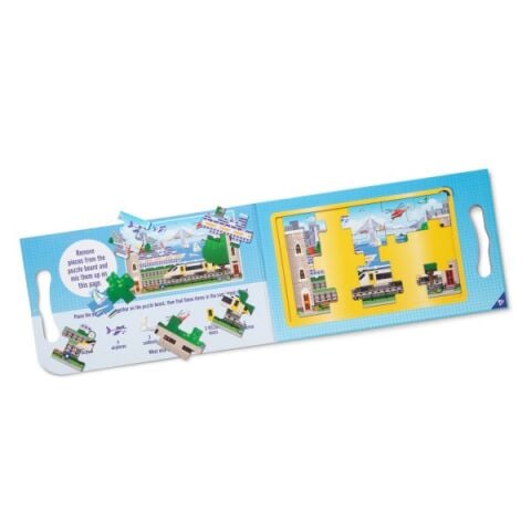 Melissa and Doug Mıknatıslı 2x15 Yapboz Seti - Araçlar