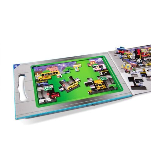 Melissa and Doug Mıknatıslı 2x15 Yapboz Seti - Araçlar