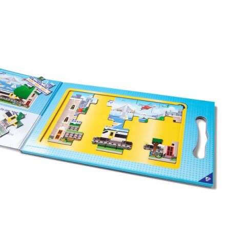 Melissa and Doug Mıknatıslı 2x15 Yapboz Seti - Araçlar