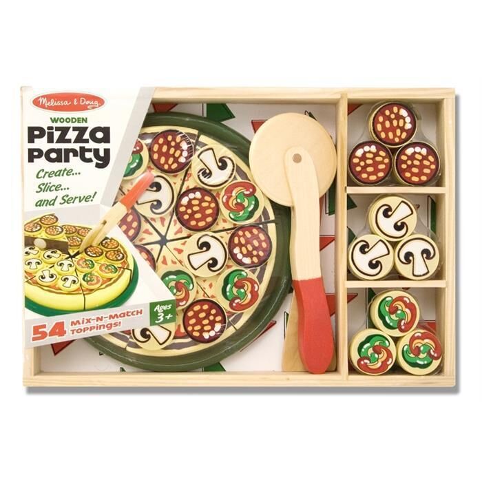 Melissa&Doug Ahşap Pizza Partisi