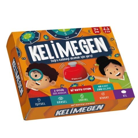 Bi Kutu Oyun - Kelimegen - Doğru Kelimeyi Bul! 7+Yaş Akıl Oyunu