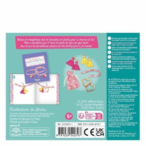 Auzou Toys - Mücevher Fabrikası - Anne Kız Bilezik Seti