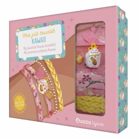 Auzou Toys - Mücevher Fabrikası - Kawaii Bileziği Tasarlayın
