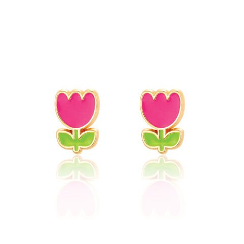 Cutie Studs / Küpe- Tiny Tulip