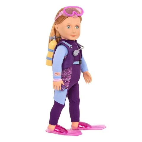Our Generation Hattie Oyuncak Bebek 46 cm - Marine Biologist Doll
