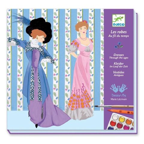 Djeco Boyamalar / Dresses Through The Ages