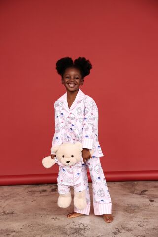 Luna Mia - Lulu Uyku Arkadaşlı Pijama Seti