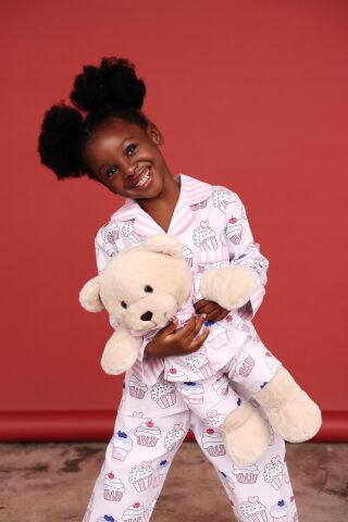 Luna Mia - Lulu Uyku Arkadaşlı Pijama Seti