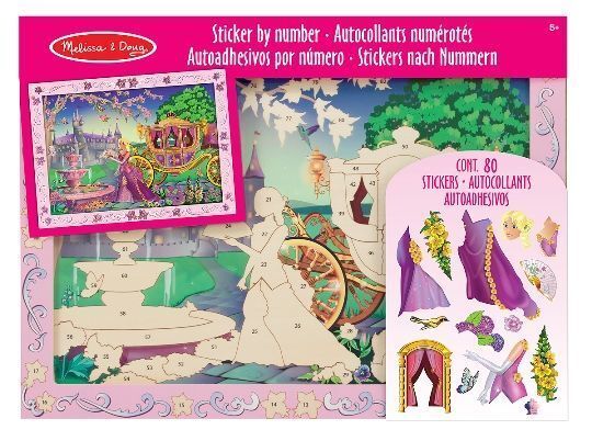 Melissa&Doug Tablo - Yapıştır Yarat - Prenses