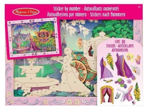 Melissa&Doug Tablo - Yapıştır Yarat - Prenses
