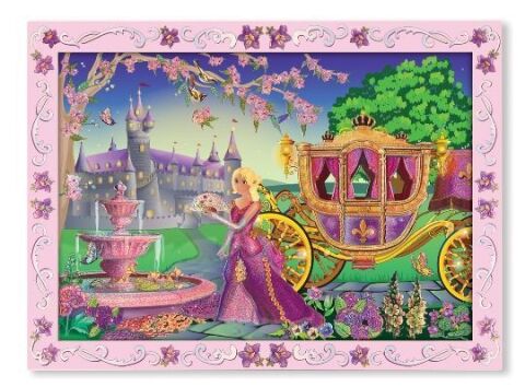 Melissa&Doug Tablo - Yapıştır Yarat - Prenses