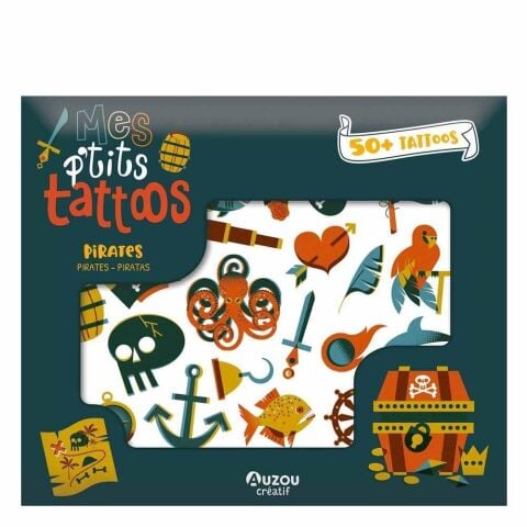 Auzou Toys - Benim Küçük Dövmelerim - Korsan