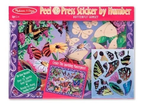 Melissa&Doug Tablo - Yapıştır Yarat - Kelebekler