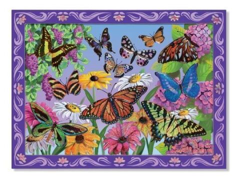 Melissa&Doug Tablo - Yapıştır Yarat - Kelebekler