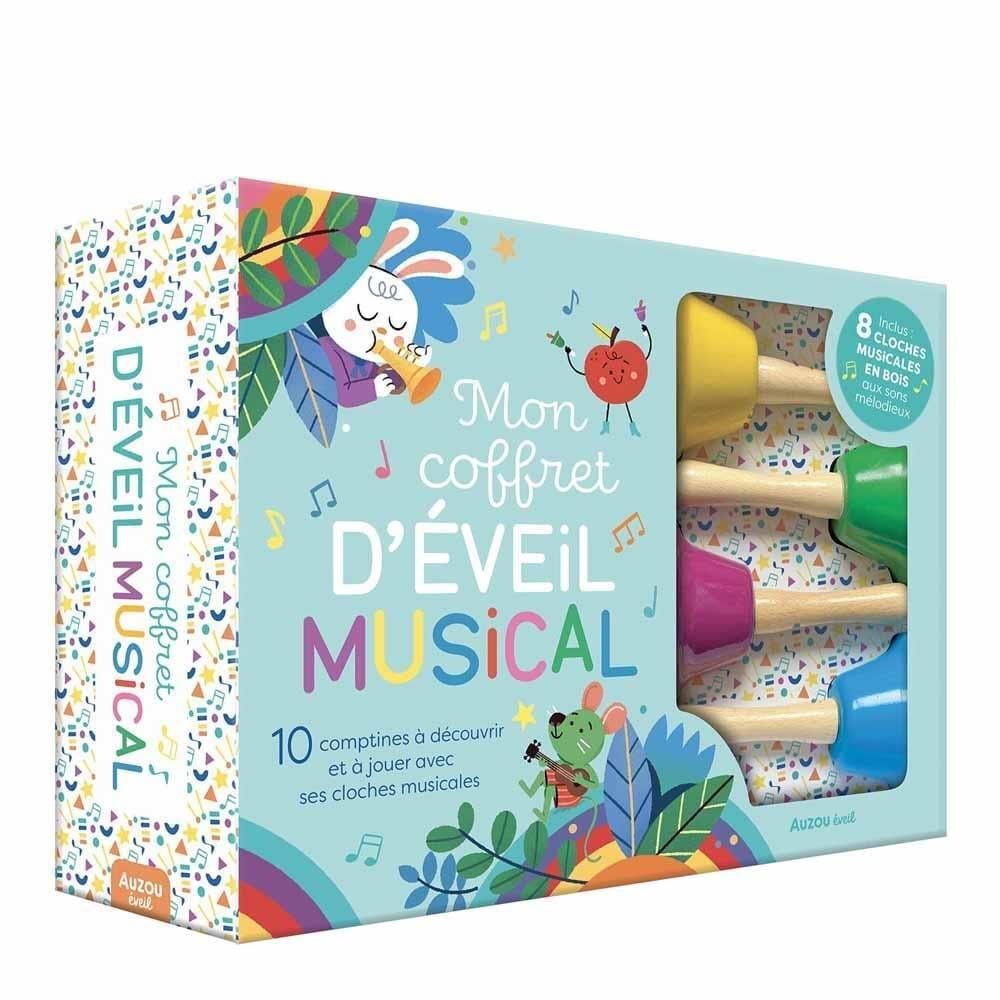 Auzou Toys - 8 Müzik Çanı - Ritim Tutmayı Öğreniyorum