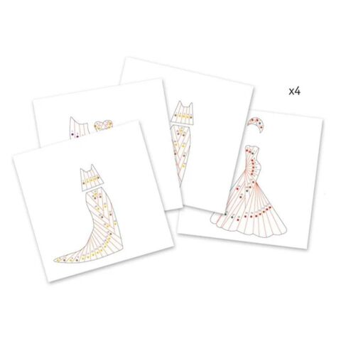 Djeco Kağıt Çalışmaları / Art Deco Dresses