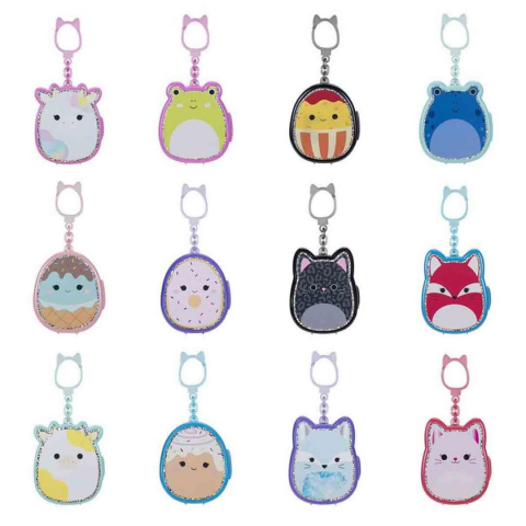 Squishmallows Squish-a-longs Yüzük + 3 Figür Çantalı Set 2