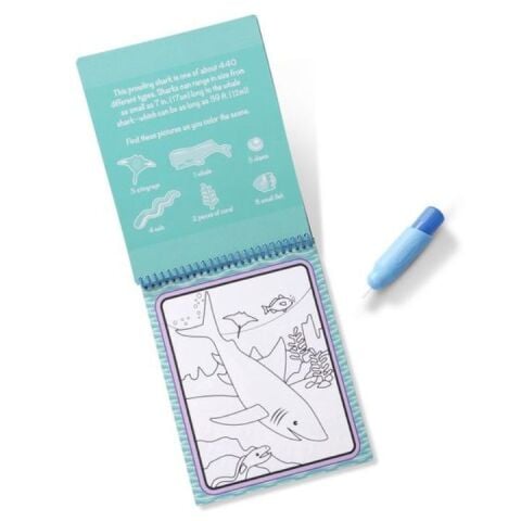 Melissa&Doug Water Wow! Su ile Boyama Kitabı - Deniz