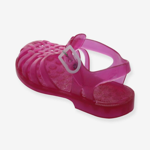 Meduse Sun Groseille Sandals - Sandalet Şeffaf Pembe